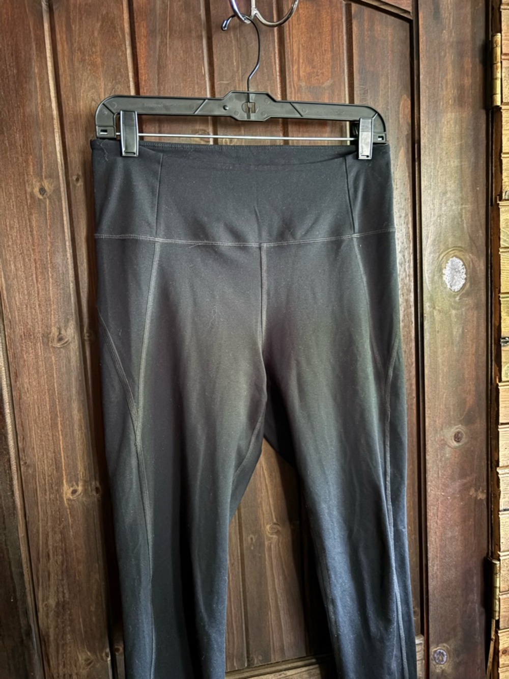 Girlfriend Collective Black High-Rise Leggings - Picture 2 of 8